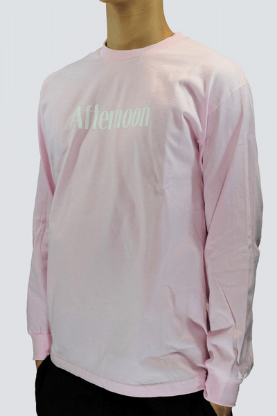 Typewriter Long Sleeve- Pink