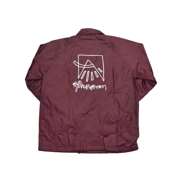 AFTN Coaches Jacket - Burgundy