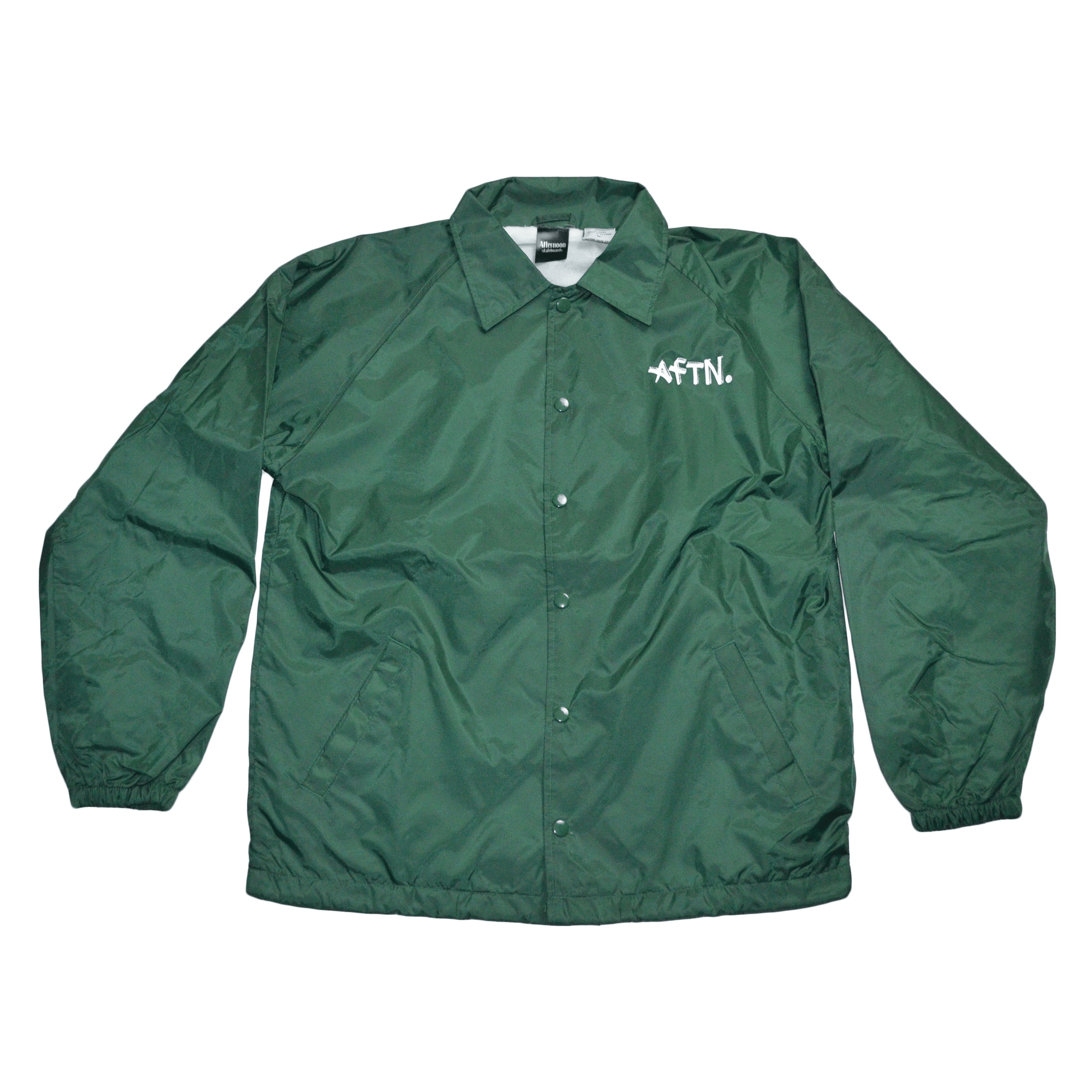 AFTN Coaches Jacket - Green