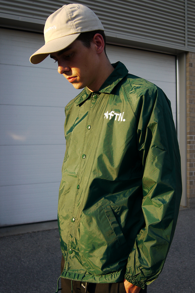 AFTN Coaches Jacket - Green