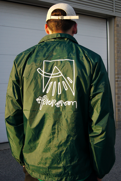 AFTN Coaches Jacket - Green