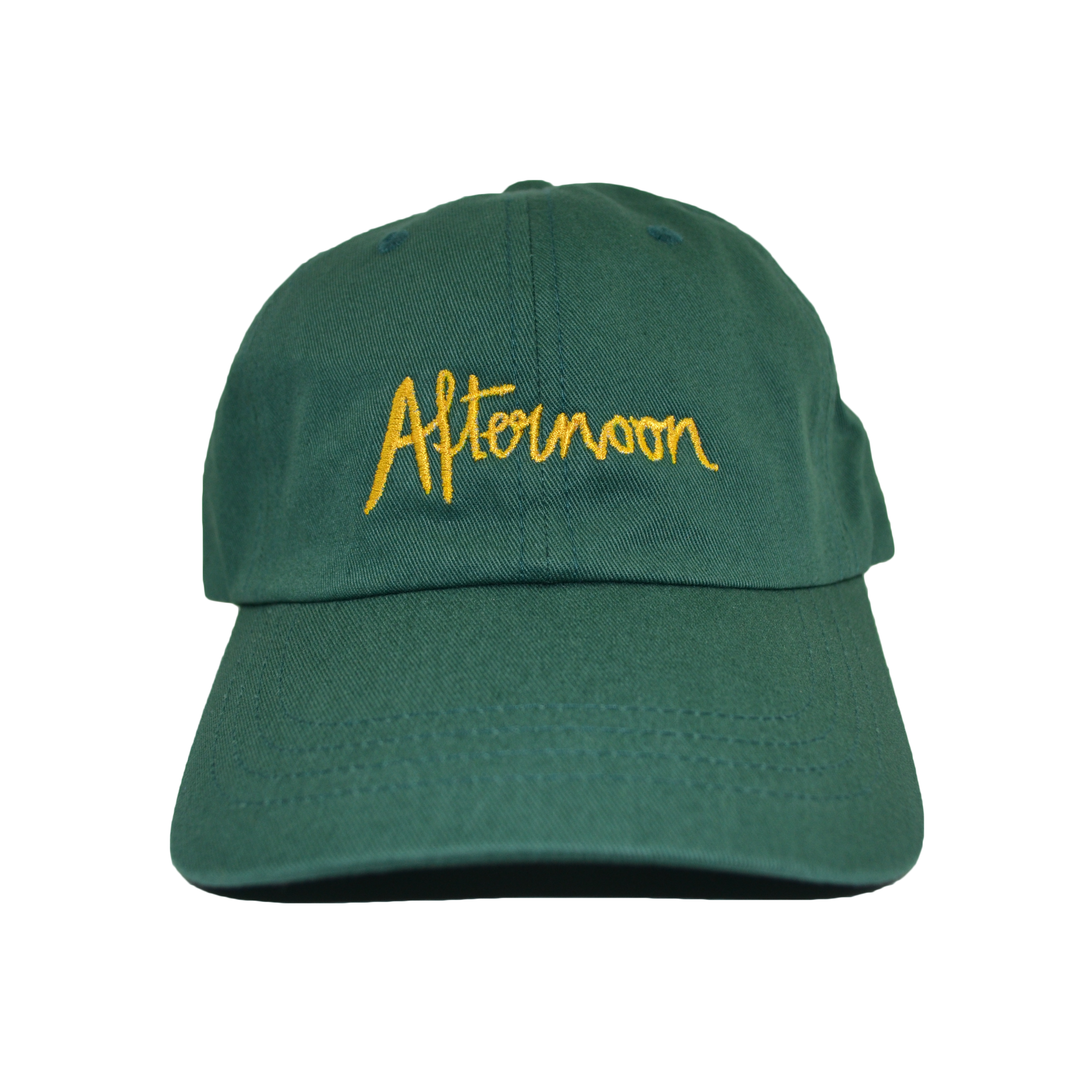 Jagged Script Dad Hat - Green