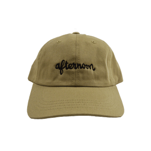 Script Dad Hat - Brown