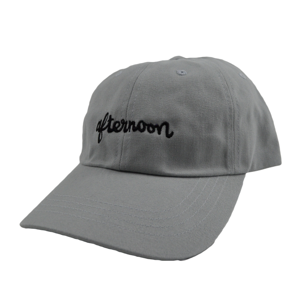 Script Dad Hat - Grey