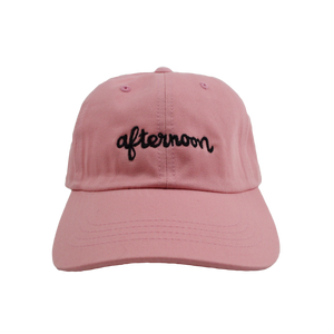 Script Dad Hat - Pink