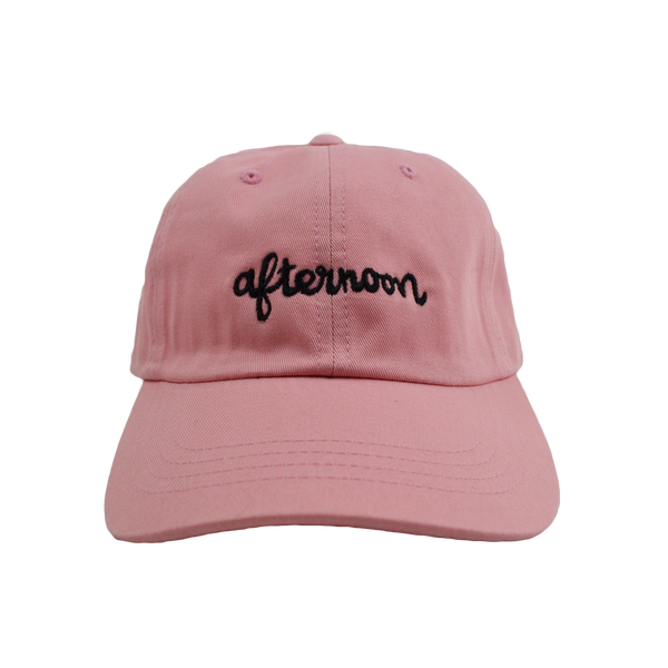 Script Dad Hat - Pink