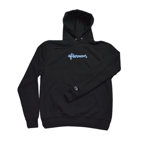 Script Hoodie - Black