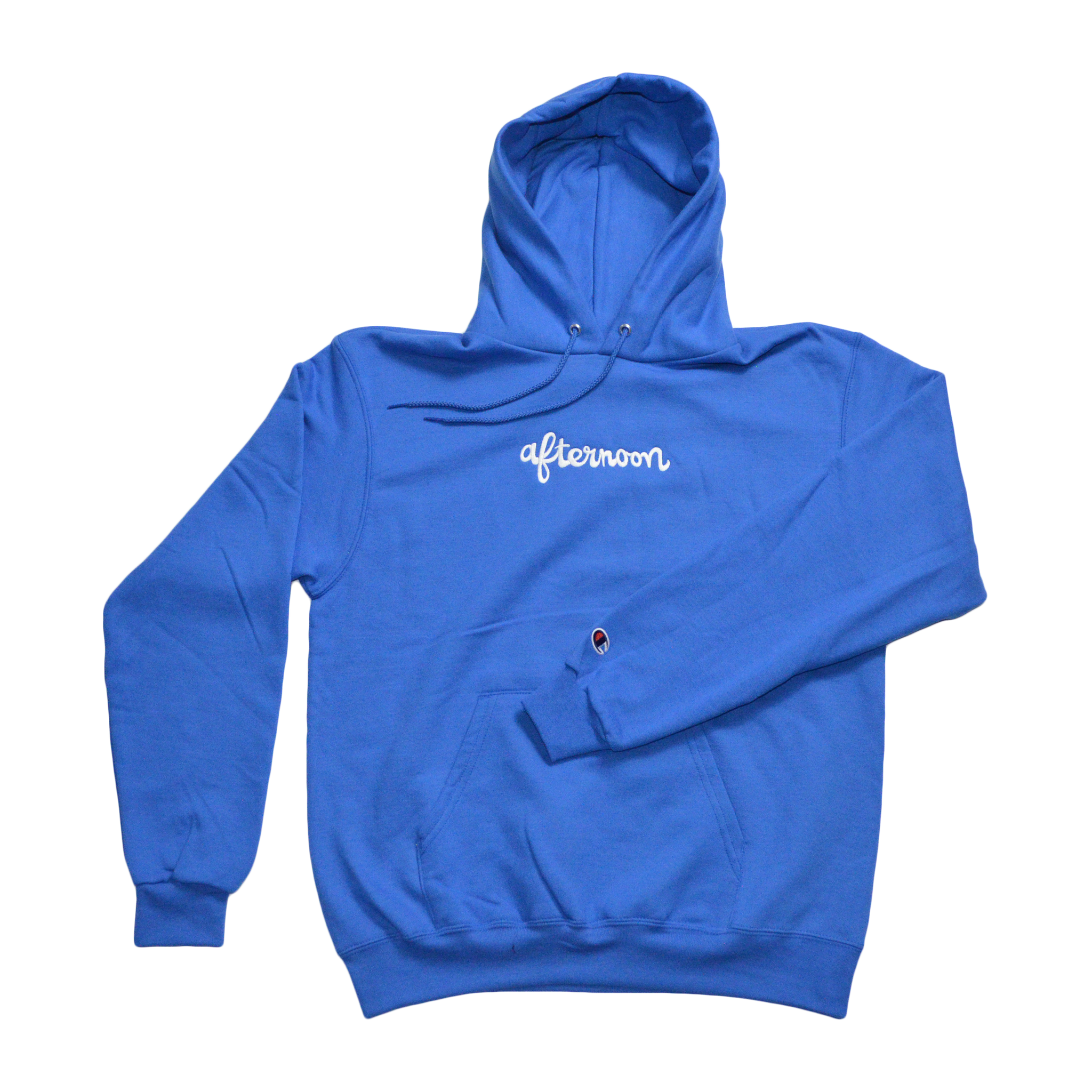 Script Hoodie - Blue