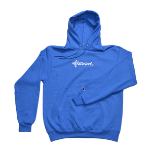 Script Hoodie - Blue