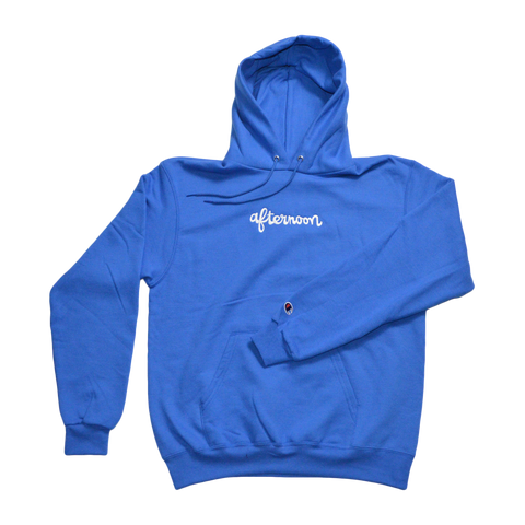 Script Hoodie - Blue