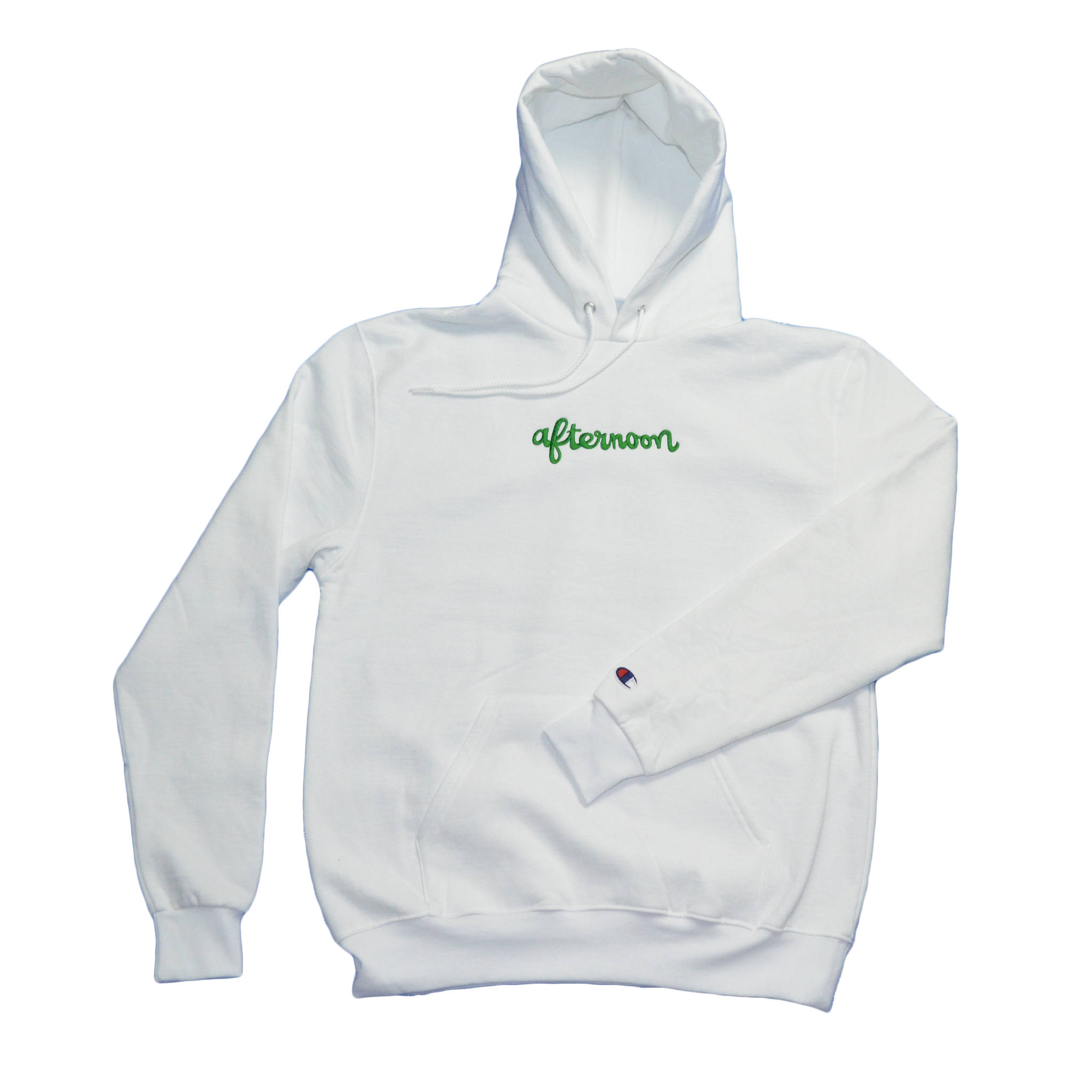 Script Hoodie - White