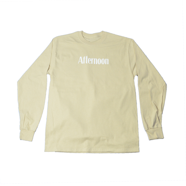 Typewriter Long Sleeve - Tan