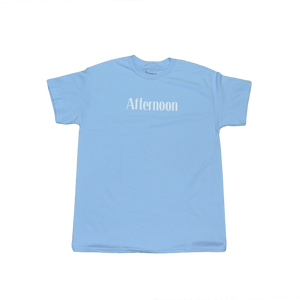 Typewriter Tee - Blue