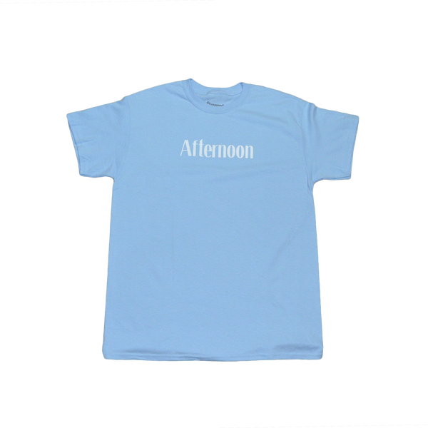 Typewriter Tee - Blue